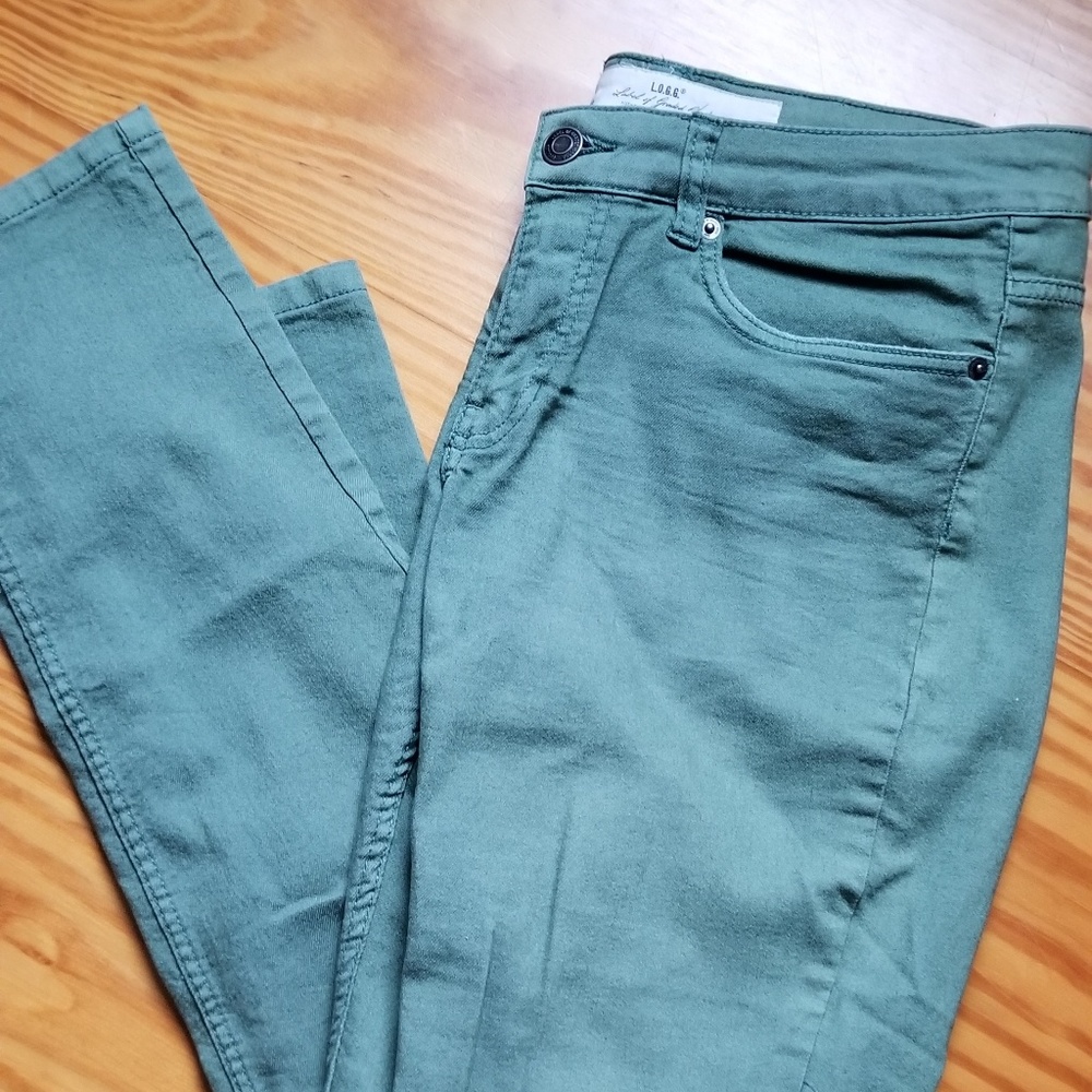 Green jeans